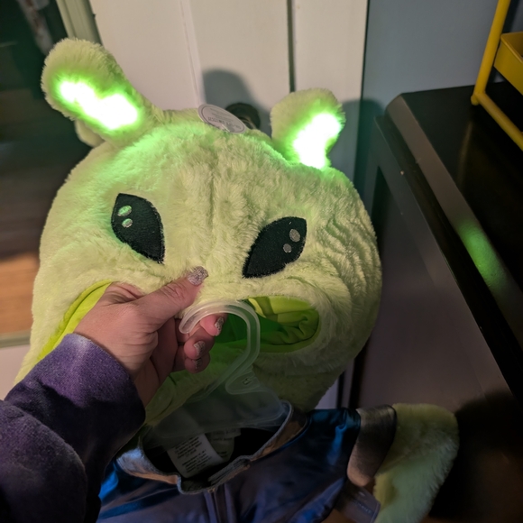 Pottery Barn Kids Blue and Silver Alien Astronaut Costume - Picture 6 of 7